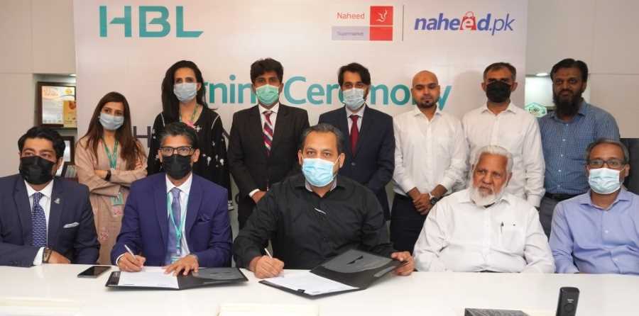 Naheed signs up with HBL Pay for business banking - Mediaspring PK