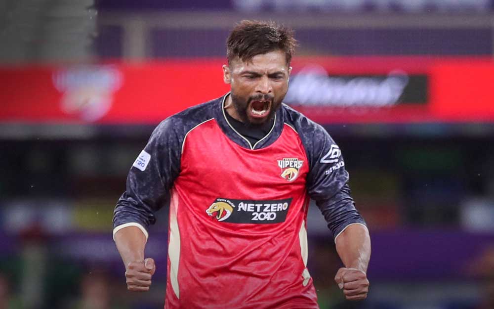 Amir's Brilliance Guides Desert Vipers to Last-Ball Victory over MI ...