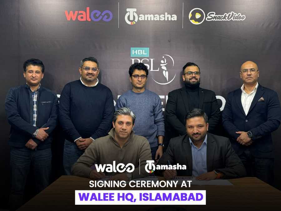 Walee signs partnership with Tamasha for PSL 9 - Mediaspring PK